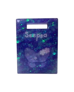 Resin Bag Tag – Butterfly Shaker – 5.9x4.5cm