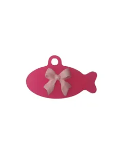 Resin Pet Collar Charm – Fish Shape – 2.5x1.5cm