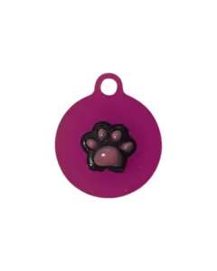 Resin Pet Collar Charm – Circle Shape – 1.8x2cm