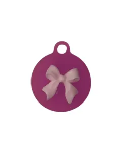 Resin Pet Collar Charm – Circle Shape – 1.8x2cm