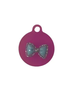 Resin Pet Collar Charm – Circle Shape – 1.8x2cm