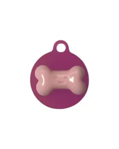Resin Pet Collar Charm – Circle Shape – 1.8x2cm