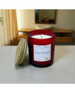 Day Dream Soy Candle — 300ml Bamboo Lid (Custom Scent)