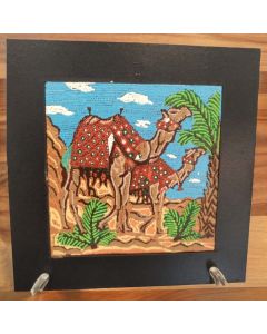 Camel and Desert Mosaic - premium quality product. - فسيفساء الجمل والصحراء - منتج عالي الجودة.