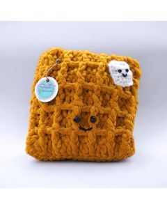 Fluffy Crochet Waffle Plushy