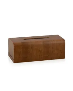 Andrea Tissue Box BA70012 -Wood - Brown