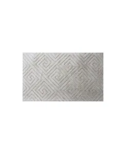 Nova Home Verona Bath Rug Set - 100% Cotton - 2 Pcs - Beige available at The Scout - Amman, Jordan