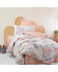 Nova Home "Kimela" Duvet Cover Set - 100% Cotton - Single/Twin - 3 Pcs - Multicolor available at The Scout - Amman, Jordan