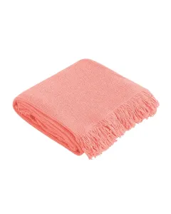 Manterol "Fausto" Throw Blanket -130x170 cm - Peach (001 32)