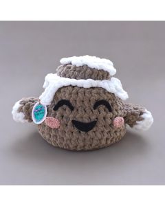 Fluffy Crochet Cinnamon Roll Plushy available at The Scout - Amman