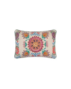 Nova Home "Whimsy" Handmade Embroidery Cushion Cover - 35x50 cm - Multicolor available at The Scout - Amman, Jordan