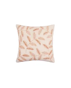 Nova Home "Prismrose" Handmade Embroidery Cushion Cover - 50x50 cm - Rose available at The Scout - Amman, Jordan