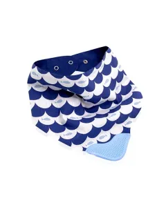 Babyjem Cowboy Baby Bib/ %100 Cotton/ 0+ Months - Indigo Fish available at The Scout - Amman, Jordan