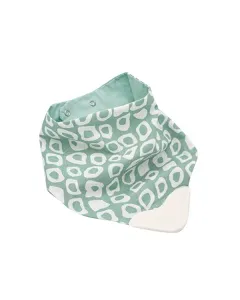 Babyjem Cowboy Baby Bib/ %100 Cotton/ 0+ Months - Square Green available at The Scout - Amman, Jordan