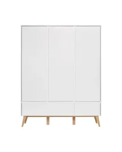 Pinio Swing 3-Door Baby Room Wardrobe - White available at The Scout - Amman, Jordan