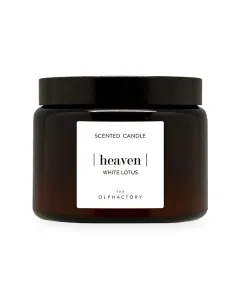 Ambientair Scented Candle The Olphactory - 40 Hours - 360 Gm - White Lotus available at The Scout - Amman, Jordan