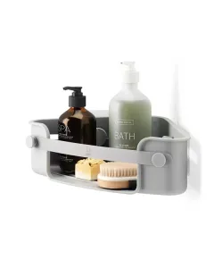 Umbra Flex Gel-Lock Corner Rack - Grey available at The Scout - Amman, Jordan