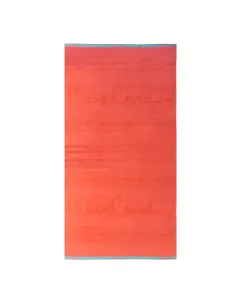 Pierre Cardin Zak Beach Towel - 100% Cotton - 90x170 Cm - Orange available at The Scout - Amman, Jordan