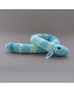 Fluffy Crochet Snake Plushy