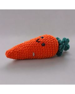 Fluffy Crochet Carrot Plushy