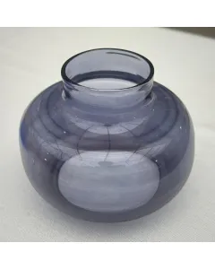 Recycled Colored Vase - Medium - Grey available at The Scout - Amman