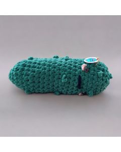 Fluffy Crochet Cucumber Plushy