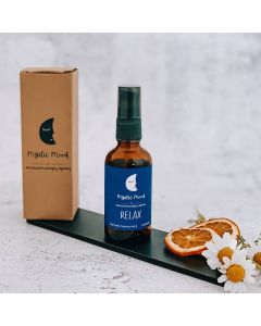 Relax Spray - Ultimate Relaxation Room & Linen Spray with Chamomile & Orange available at The Scout - Amman