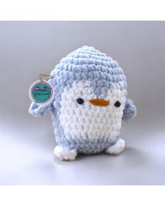 Fluffy Crochet Penguin Plushy