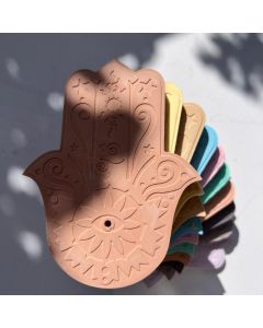 Hamsa Incense Holder - premium quality product. - حامل البخور الحمسا - منتج عالي الجودة.