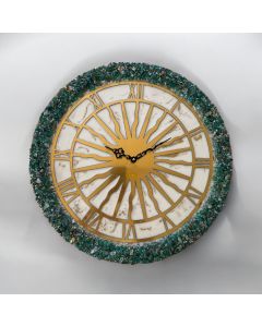 Sunburst Resin Clock - 50 Cm