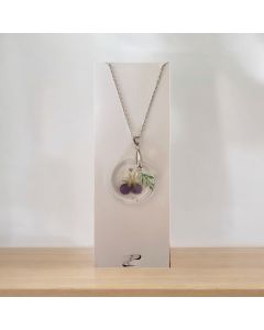 Flower Resin Pendant