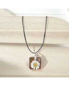 Flower Resin Pendant