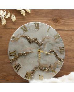 Resin Clock available at The Scout - Amman