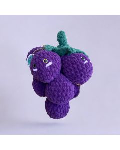 Fluffy Crochet Grapes Plushy