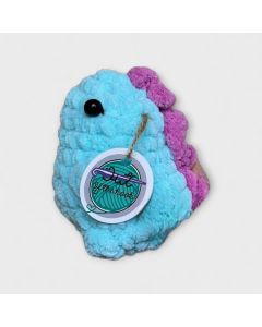 Fluffy Crochet Mini Dino Plushy