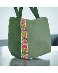 Handmade Shoulder Bag - Green