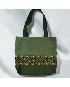 Handmade Shoulder Bag - Green