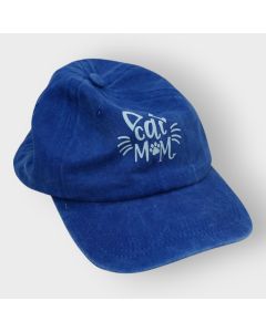 Cat Mom Cap - Blue Color available at The Scout - Amman, Jordan
