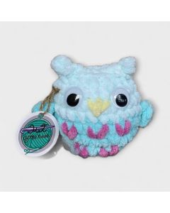 Fluffy Crochet Mini-Owl Plushy