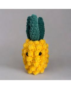 Fluffy Crochet Pineapple Plushy available at The Scout - Amman