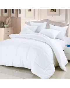 Nova Home Down Alternative Comforter - Cover 100% Cotton/ 233 Thread Count - White available at The Scout - Amman, Jordan