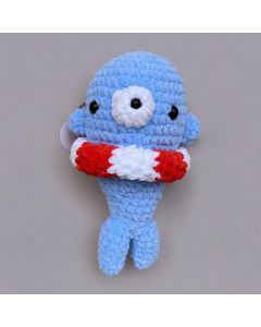 Fluffy Crochet Seal Plushy