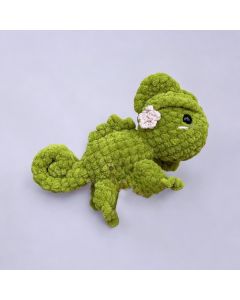 Fluffy Crochet Lizard Plushy