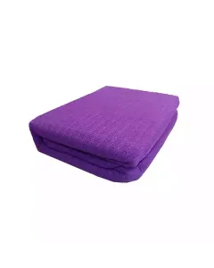 Nova Home Blanket - 100% Cotton - King - Purple