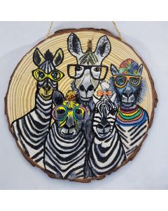 Coaster of "Zebras"