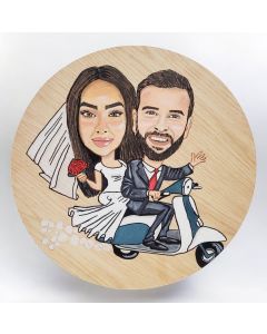 Coaster of "The Couple"