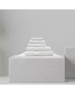 Nova Home "Pretty Collection" Towel - 100% Cotton, 40x60 cm - Offwhite available at The Scout - Amman, Jordan