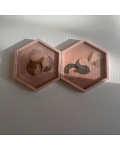 Customized Hexagon Coaster