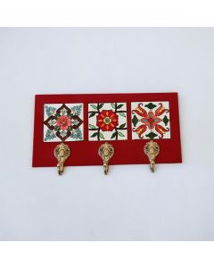 Handmade Key Holder (Red)