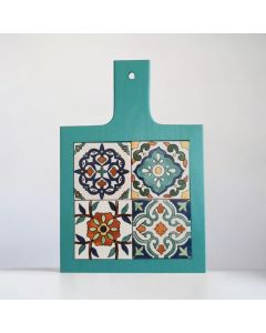 Handmade Trivet (Turquoise)